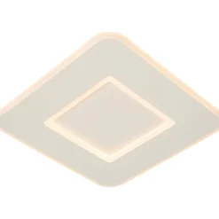 Plafondi Lucide Axelle, 39.4x39.4cm, IP20, 24W, valkoinen