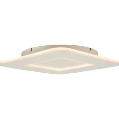 Plafondi Lucide Axelle, 39.4x39.4cm, IP20, 24W, valkoinen