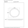 Plafondi Lucide Castor, Ø32cm, IP20, 20W,