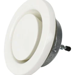 Poistoilmaventtiili Pisla 270K, Ø125mm, valkoinen