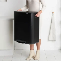 Poljinroska-astia Brabantia Bo, 2x30l, Matt Black