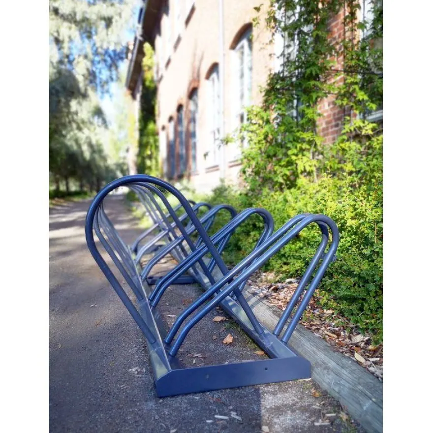 Polkupyöräteline Warma PP-Tuote, 300 x 85 x 65 cm, 5 paikkainen, jatkettava