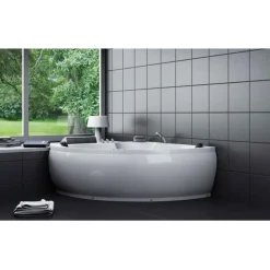 Poreamme Harma White Coral, 1500 x 1500 x 610 mm, valkoinen
