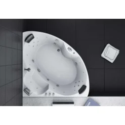 Poreamme Harma White Coral, 1500 x 1500 x 610 mm, valkoinen