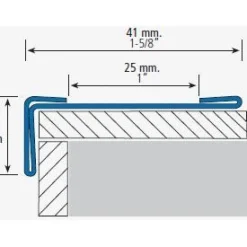 Porraslista Euroshrink rst itseliimautuva 260s/ad, 14.5x41mm, eri vaihtoehtoja