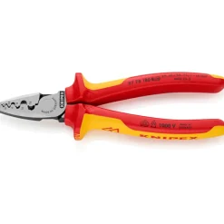 Pääteholkkipihti Knipex VDE 180mm, 0.25-16mm²