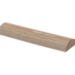 Puolipyöreä lista Maler, 16x33x2400mm, mänty, puuvalmis