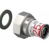 Puristusliitin Uponor S-Press Plus 25-G1 1/4"SN pyörivällä mutterilla
