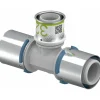 Puristus-T-haara Uponor S-Press Plus, PPSU, 40-32-40mm