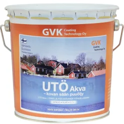 Puuöljy GVK Utö Akva, 9L, ruskea