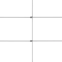 Puutarha-aita galvanoitu teräs, eri kokoja ja malleja