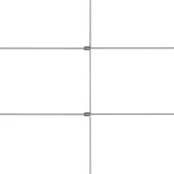 Puutarha-aita galvanoitu teräs, eri kokoja ja malleja