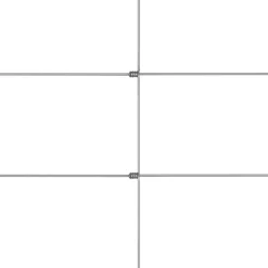 Puutarha-aita galvanoitu teräs, eri kokoja ja malleja