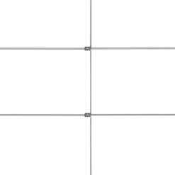 Puutarha-aita galvanoitu teräs, eri kokoja ja malleja