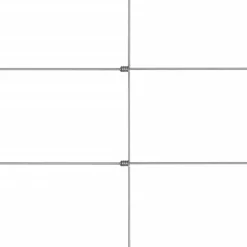 Puutarha-aita galvanoitu teräs, eri kokoja ja malleja