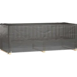 Puutarhakalustesuojat 2 kpl 8 purjerengasta 192x82x65 cm