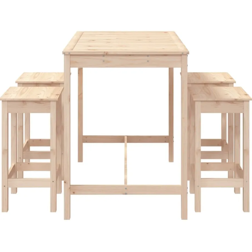Puutarhan Bistrosarja, 5-osainen täysi mänty, eri värejä (28307)