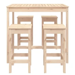 Puutarhan Bistrosarja, 5-osainen täysi mänty, eri värejä (28307)