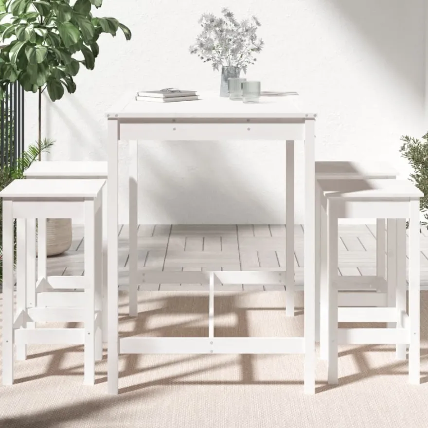 Puutarhan Bistrosarja, 5-osainen täysi mänty, eri värejä (28307)