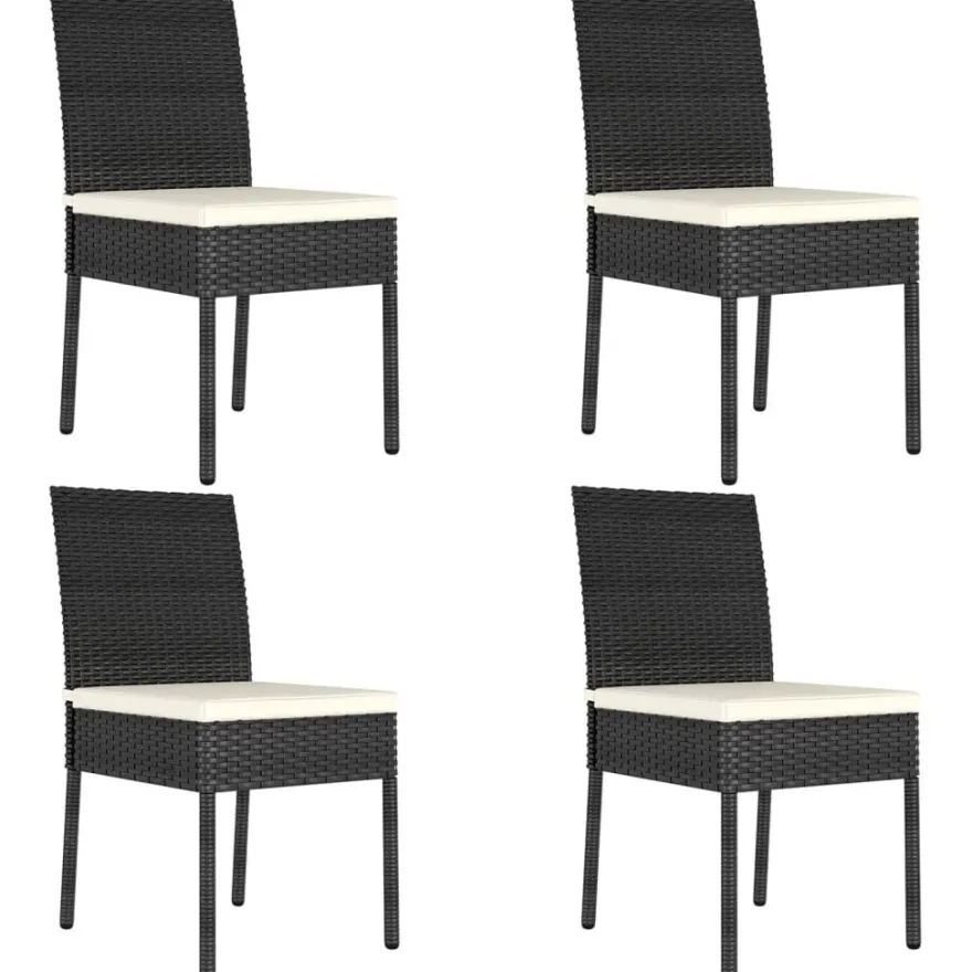 Puutarhan ruokatuolit, polyrottinki, eri värejä/pakkauskokoja