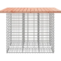 Puutarhapenkki kivikorilla 100x102x72 cm, douglaskuusi