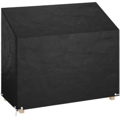 Puutarhapenkkisuoja 8 purjerengasta 160x70x70/88 cm polyeteeni