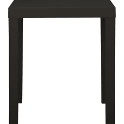 Puutarhapöytä antrasiitti 79x65x72 cm muovi