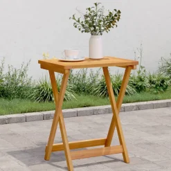puutarhapöytä Kokoontaittuva 50x36x60 cm täysi akasiapuu (64895)