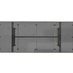 Puutarhapöytä polyrottinki, 190x80x75 cm, eri pöytälevymateriaalit ja värit (33233)