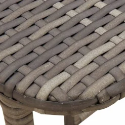 Puutarhapöytä taitettava, 90x51x75 cm polyrottinki, eri värejä (44742)