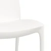 Puutarhatuolit 2 kpl valkoinen 50x46x80 cm polypropeeni