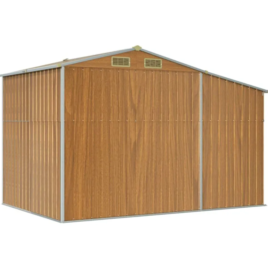 Puutarhavaja galvanoitu teräs, leveys 277 cm, eri värejä ja kokoja (29666)