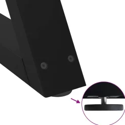 Pöydän jalat, teräs, eri kokoja ja värejä (42489)