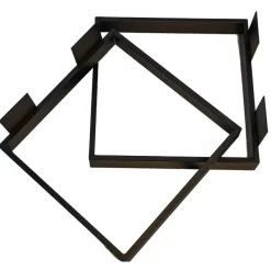 Pöydänjalka Pihlaja J9, 450x450mm, 2 kpl, musta