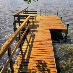 Pylväslaituri Savorak Oloneuvos Tupla, 8.8m, irto-osina
