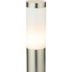 Pylväsvalaisin Globo Boston, Ø12.7x45cm, 60W, teräs