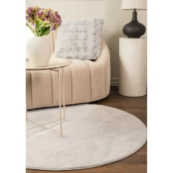 Pyöreä matto Benina Relax, Ø120cm, eri värejä