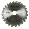 Pyörösahanterä Procat Ø190mm, 24T, keskiö Ø30mm, sovitin 16mm