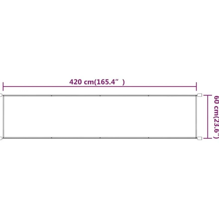 Pystymarkiisi 60-300 x 270-420cm, Oxford-kangas, eri kokoja ja värejä
