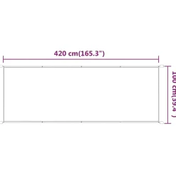 Pystymarkiisi 60-300 x 270-420cm, Oxford-kangas, eri kokoja ja värejä