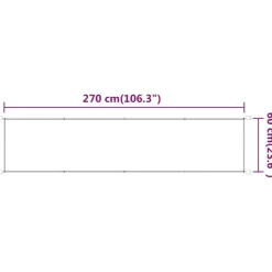 Pystymarkiisi 60-300 x 270-420cm, Oxford-kangas, eri kokoja ja värejä
