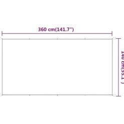 Pystymarkiisi 60-300 x 270-420cm, Oxford-kangas, eri kokoja ja värejä
