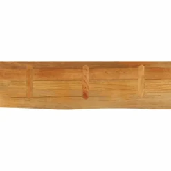 Pöytälevy elävä reuna 120x30x2,5 cm täysi mangopuu (70530)