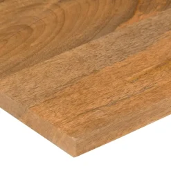 Pöytälevy kaarella 120x60x2,5 cm täysi karkea mangopuu (70218)