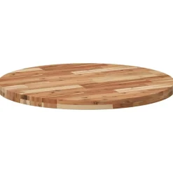 Pöytälevy täysi akasiapuu, neliö ja pyöreä, eri kokoja ja värejä (37975)