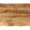 Pöytälevy 90x60x3,8 cm elävä reuna karkea täysi mangopuu (70405)