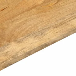 Pöytälevy 80x70x2,5 cm suorakaide karkea täysi mangopuu (71475)