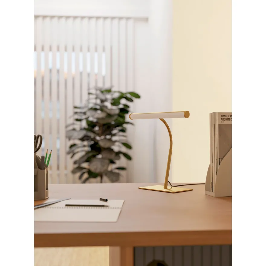 Pöytävalaisin Eglo Riccione 39.5cm 5W LED CCT 2700K/4000K/6500K 500lm IP20 mattamessinki