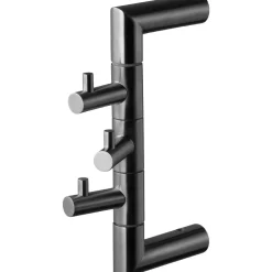Pyyhekoukkuteline Tapwell TA253, Brushed Black Chrome