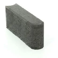 Reunakivi Rudus, 250x80x140mm, sileä, musta
